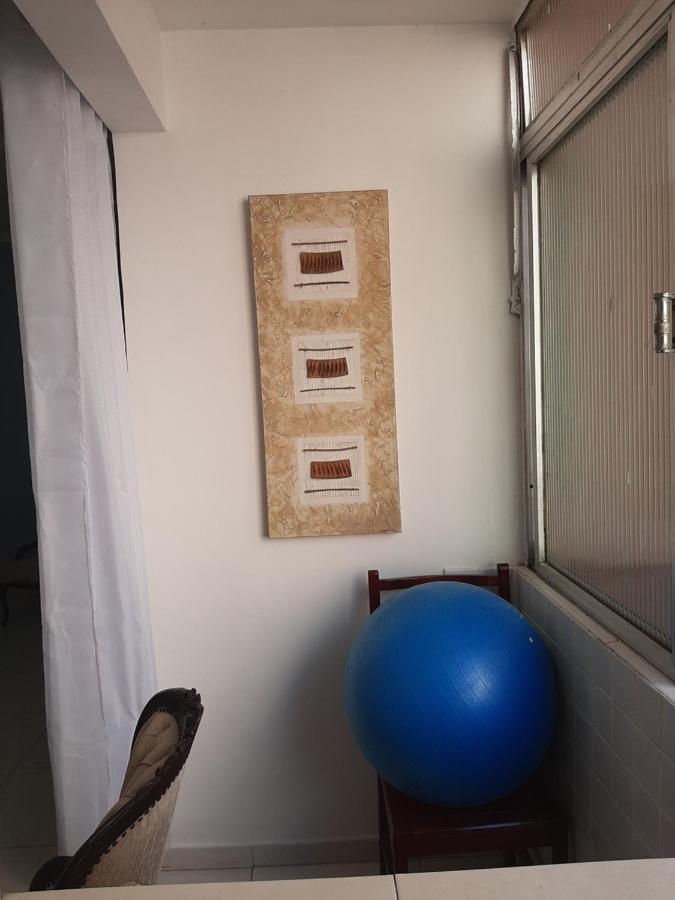 Apartamento Vento E Mar - 2 Quartos Com Sacada Na Quadra Da Praia Do Gonzaga Santos  Exterior foto